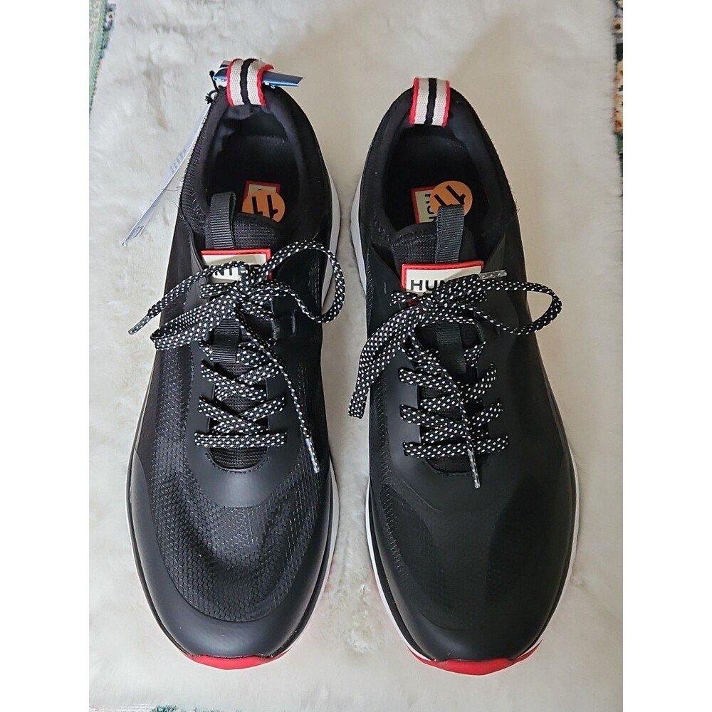 Hunter Black Red Gabreal Trainer Comfort Running Sneakers Retail $170 Sz 11